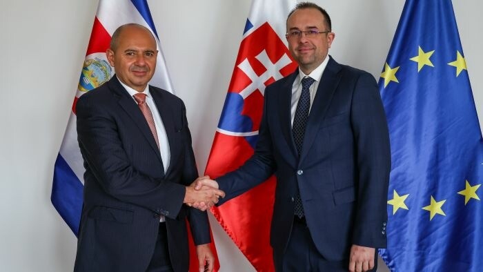 Eslovaquia y Costa Rica refuerzan su cooperación bilateral