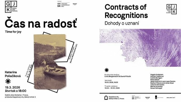 Dvojvernisáž Čas na radosť & Dohoda o uznaní v Galérii Jána Koniarka v Trnave
