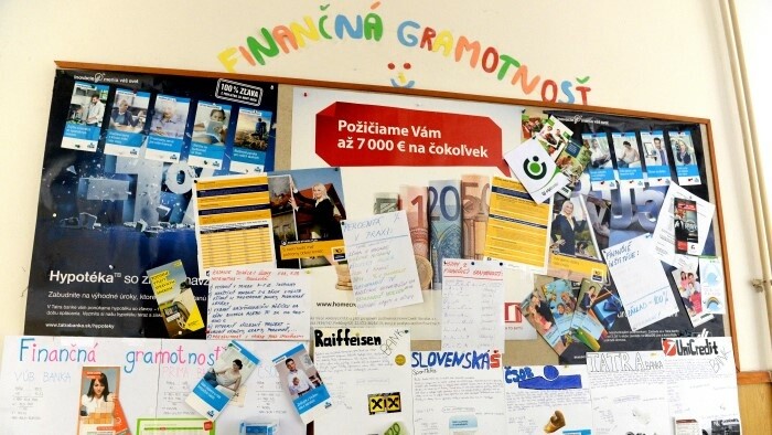 Zvýšenie finančnej gramotnosti žiakov
