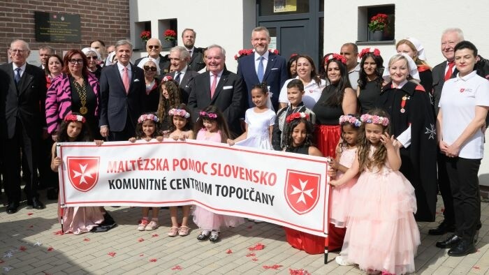 Le président slovaque décoré par l’Ordre de Malte