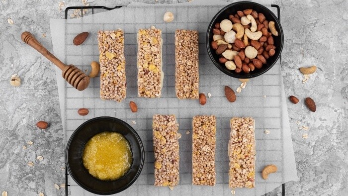 Zdravý sladený nápoj, pukance aj sladká tyčinka