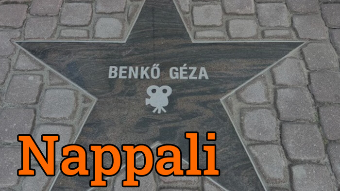 Egy „őrült”, akit mindenki szeretett – csillagot kapott Komáromban Benkő Géza