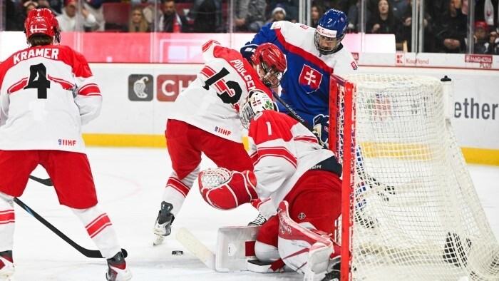 U18-Eishockey-WM: Slowakei zieht ins Halbfinale ein