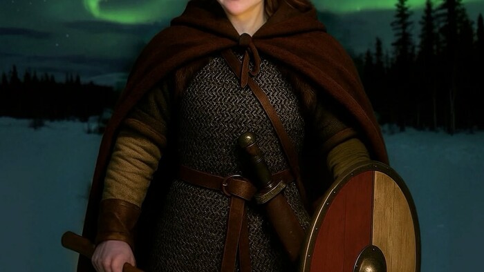 Petra Tóthová ako viking