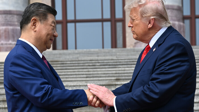 Donald Trump a Si Ťin-pching rokovali v Pekingu