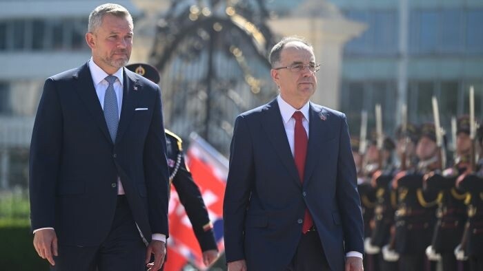 Visite historique du président albanais en Slovaquie