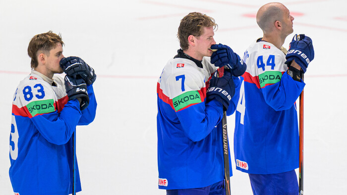 HOKEJ: Sklamanie v slovenskej kabíne