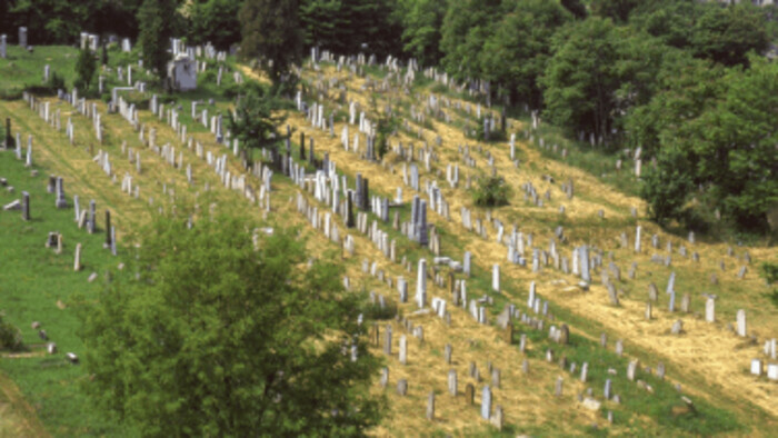 Na návšteve na hlohovskom židovskom cintoríne počas Noci múzeí a galérií