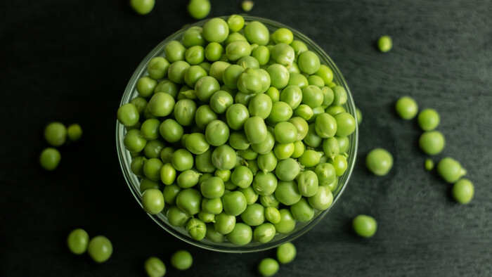 Hrášok je malá bomba minerálov a bielkovín