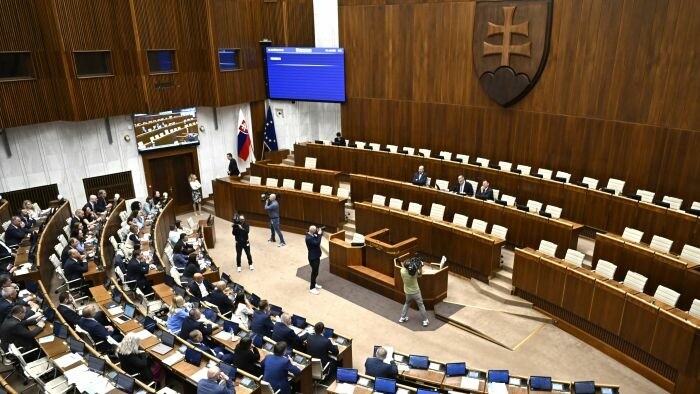 Semaine chargée au Parlement slovaque