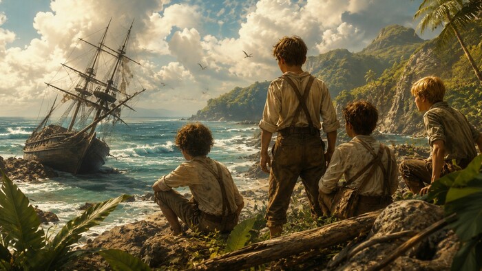 Tip týždňa: Rozhlasová hra | Jules Verne: Dva roky prázdnin 1. časť