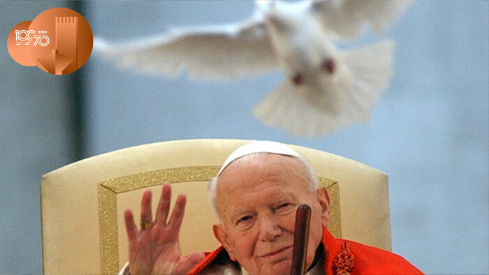 Archív rozhlasu ukrýva vzácny moment z návštevy Jána Pavla II.