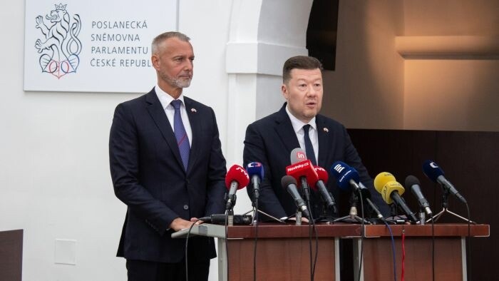 Šéf parlamentu v Prahe 