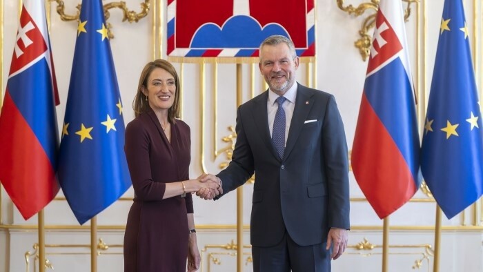 Slovak President Asks President of European Parliament to Strengthen Citizen’s Trust in EU