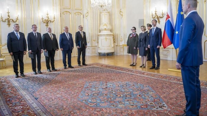 Cinq nouveaux ambassadeurs slovaques