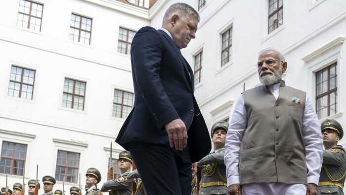 Rencontre avec le Premier ministre indien à Bratislava