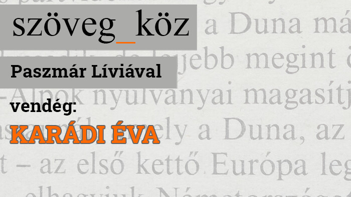 Szöveg_köz #14 | „Talán a casting műfaja fekszik nekem“