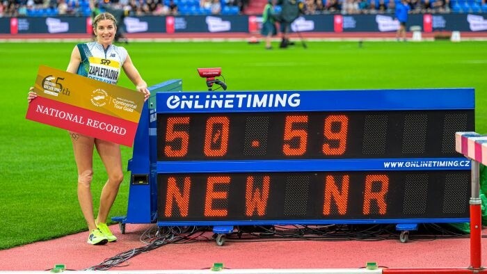 slovenská bežkyňa Emma Zapletalová s národným rekordom v behu na 400 metrov_TASR.jpg