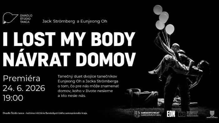 I Lost My Body/Návrat domov – premiéra v divadle Štúdio tanca