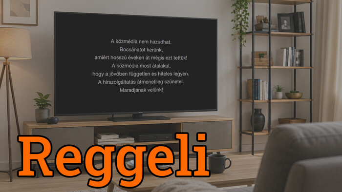 A nap, amikor a magyar közmédia kimondta: hazudtunk!
