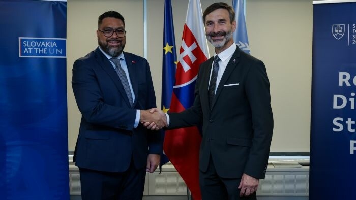 Slovensko rokuje s Tongou