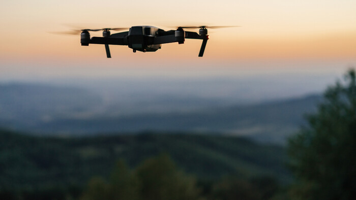 Takmer neviditeľný dron