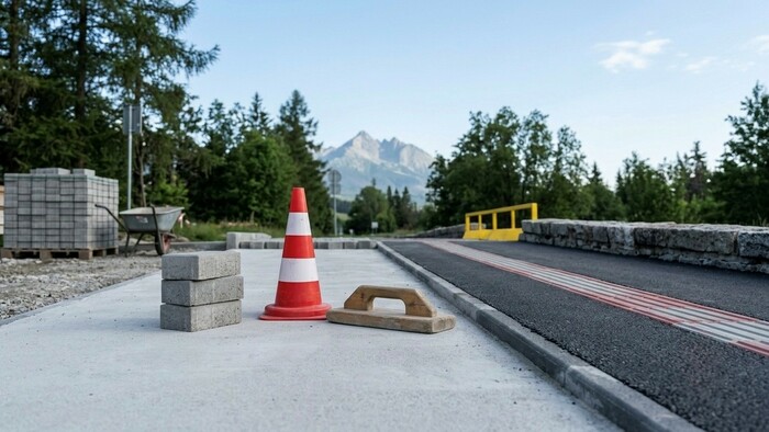 Mesto Vysoké Tatry investuje do opráv ciest, chodníkov a parkovísk