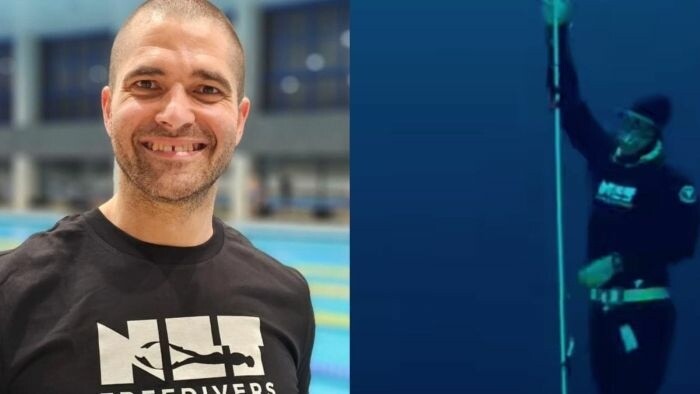 Record slovaque de plongée en apnée