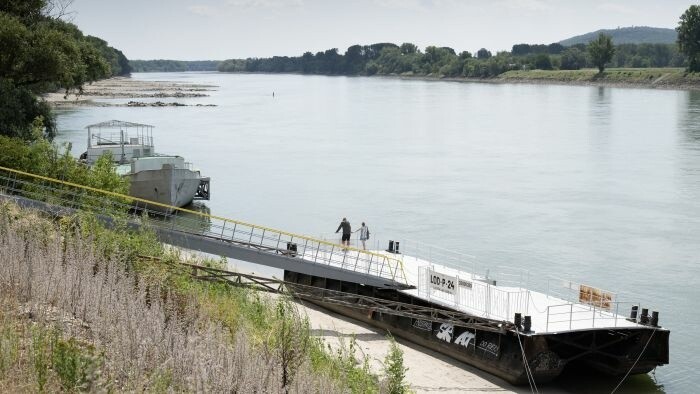 Navigation impossible sur certains tronçons du Danube