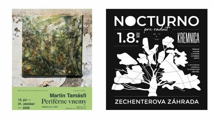 Výstava Periférne vnemy v Múzeu mincí a medailí a festival Nocturno