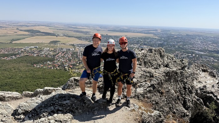Ferrata na Zobore v Nitre  