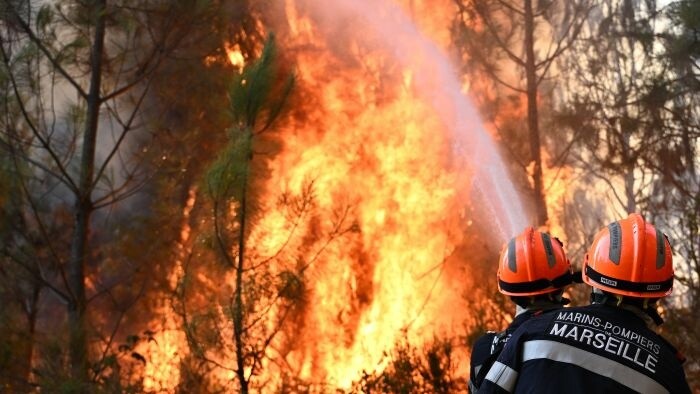 Les pompiers slovaques poursuivent leur mission en Gironde