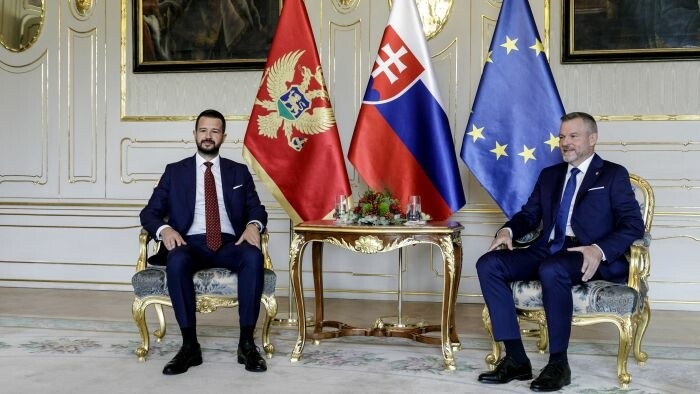 Le Président du Monténégro en visite en Slovaquie