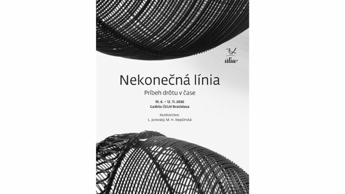 Výstava Nekonečná línia. Príbeh drôtu v čase v Galérii ÚĽUV na Obchodnej 64 v Bratislave 