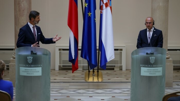Außenminister Blanár als Hauptredner in Zagreb