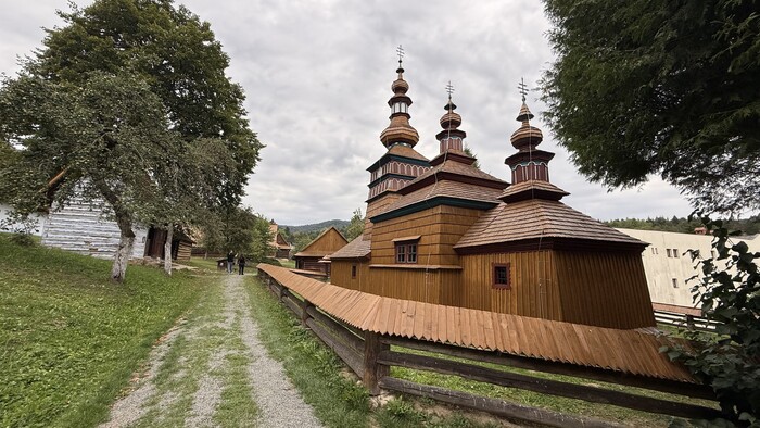Expozícia ľudovej architektúry Šarišského múzea v Bardejove