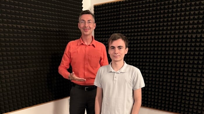 Zlatý matematik Matej Bachníček v Ráne na eFeMku