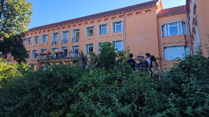  Gymnázium Alberta Einsteina otvorilo svoje brány v novom šate