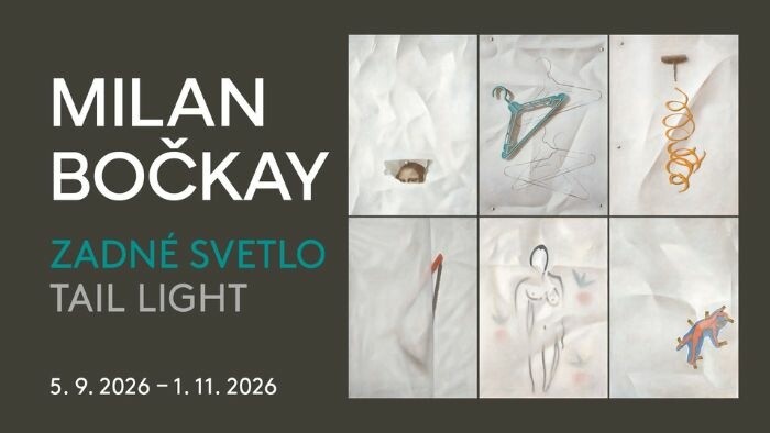 Výstava Milana Bočkaya Zadné svetlo (retrospektívny pohľad) v galérii Danubiana Meulensteen Art Museum v Čuňove