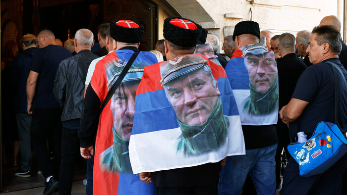 Pohreb Radka Mladica