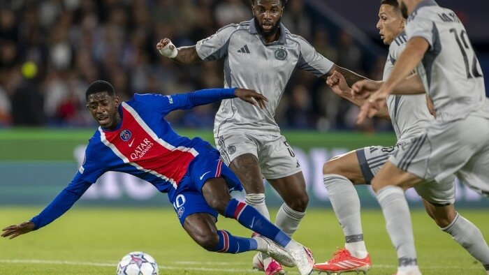 Champions League: Slovan unterlag PSG mit 1:6