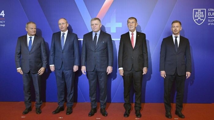 Stretnutie premiérov V4 a Írska