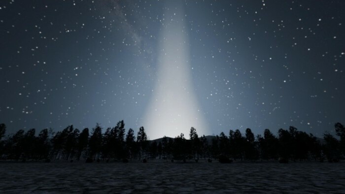 Lichtverschmutzung durch Weltraumspiegel