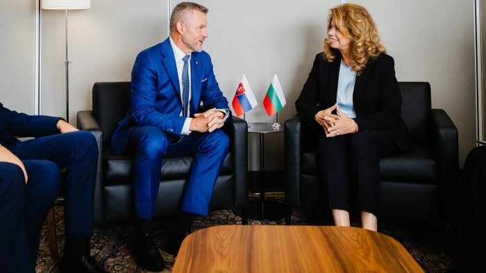 Peter Pellegrini a rencontré la présidente bulgare 