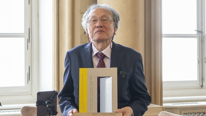 Japanese Slovakist Receives Slovak Academy of Sciences International Award