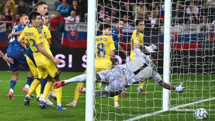 UEFA Nations League: Slowakei bezwingt Kasachstan mit 2:1