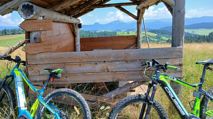 Na bicykli zo Spišskej Starej Vsi na hrebeň Spišskej Magury