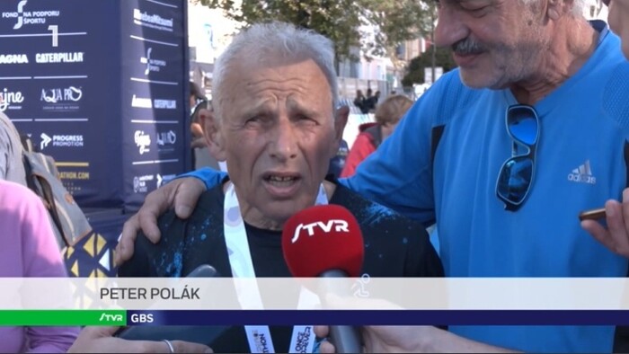 77-ročný Peter Polák dokončil svoj 50. košický maratón