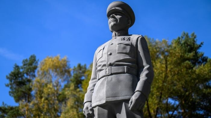 V Údolí smrti odhalili sochu maršala Koneva