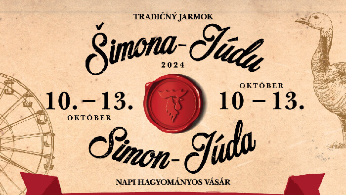 Blíži sa štúrovský jarmok Šimona a Júdu